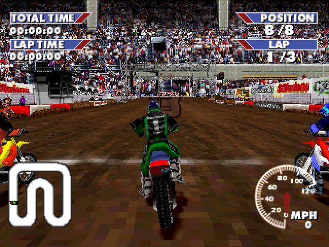 Championship Motocross screenshot 5 for Playstation